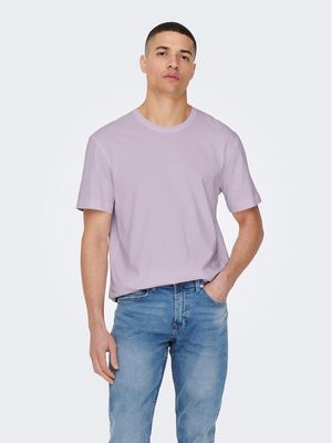 T-shirt męski casual Only & Sons ze sklepu: MODIVO w kategorii: T-shirty męskie - zdjęcie WP-EBWP-BKLVO-LN0_0000301847489