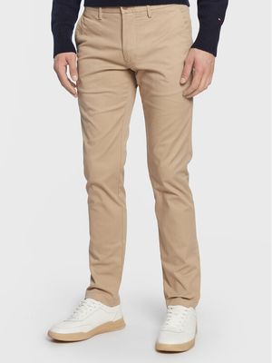 Spodnie męskie na wiosnę Tommy Hilfiger ze sklepu: MODIVO w kategorii: Spodnie męskie - zdjęcie WP-EBWP-BKLVO-LN0_0000301956648