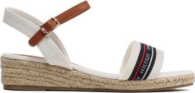 Espadryle damskie młodzieżowe Tommy Hilfiger ze sklepu: MODIVO w kategorii: Espadryle damskie - zdjęcie WP-EBWP-BKLVO-LN0_0000302010936