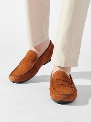 Mokasyny męskie jesienne Polo Ralph Lauren ze sklepu: MODIVO w kategorii: Mokasyny męskie - zdjęcie WP-EBWP-BKLVO-LN0_0000302145423