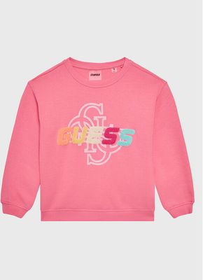 Bluza dziewczęca wiosenna Guess ze sklepu: MODIVO w kategorii: Bluzy dziewczęce - zdjęcie WP-EBWP-BKLVO-LN0_0000302186440