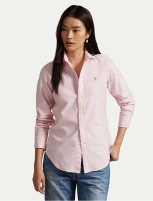 Koszula damska elegancka Polo Ralph Lauren ze sklepu: MODIVO w kategorii: Koszule damskie - zdjęcie WP-EBWP-BKLVO-LN0_0000302225606