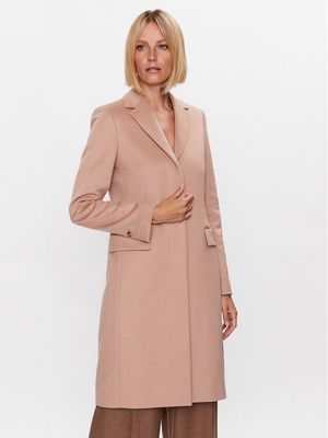 Płaszcz damski jesienny Calvin Klein ze sklepu: MODIVO w kategorii: Płaszcze damskie - zdjęcie WP-EBWP-BKLVO-LN0_0000302250936