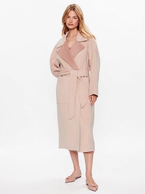 Płaszcz damski na jesień Calvin Klein ze sklepu: MODIVO w kategorii: Płaszcze damskie - zdjęcie WP-EBWP-BKLVO-LN0_0000302251001