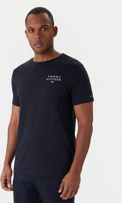 T-shirt męski casual Tommy Hilfiger ze sklepu: MODIVO w kategorii: T-shirty męskie - zdjęcie WP-EBWP-BKLVO-LN0_0000302277605