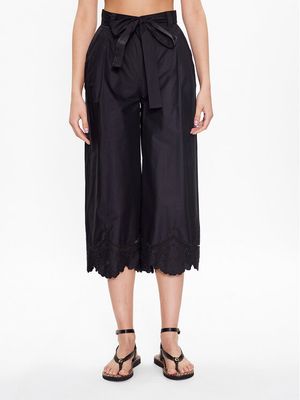 Twinset - Spodnie damskie na lato ze sklepu: MODIVO w kategorii: Spodnie damskie - zdjęcie WP-EBWP-BKLVO-LN0_0000302290048
