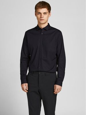 Koszula męska jesienna Jack & Jones ze sklepu: MODIVO w kategorii: Koszule męskie - zdjęcie WP-EBWP-BKLVO-LN0_0000302303205