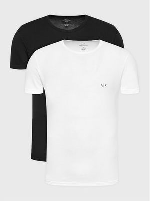 T-shirt męski na lato Armani Exchange ze sklepu: MODIVO w kategorii: T-shirty męskie - zdjęcie WP-EBWP-BKLVO-LN0_0000302320646