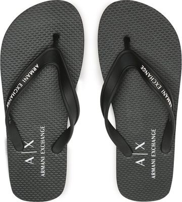 Klapki męskie na lato Armani Exchange ze sklepu: MODIVO w kategorii: Klapki męskie - zdjęcie WP-EBWP-BKLVO-LN0_0000302365012