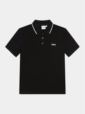 BOSS - T-shirt chłopięce na lato ze sklepu: MODIVO w kategorii: T-shirty chłopięce - zdjęcie WP-EBWP-BKLVO-LN0_0000302365784