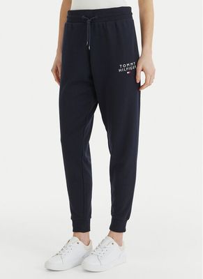 Spodnie damskie jesienne w sportowym stylu Tommy Hilfiger ze sklepu: MODIVO w kategorii: Spodnie damskie - zdjęcie WP-EBWP-BKLVO-LN0_0000302366521