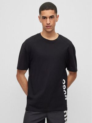 HUGO - T-shirt męski na lato ze sklepu: MODIVO w kategorii: T-shirty męskie - zdjęcie WP-EBWP-BKLVO-LN0_0000302491032