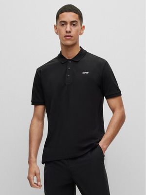 HUGO - T-shirt męski letni ze sklepu: MODIVO w kategorii: T-shirty męskie - zdjęcie WP-EBWP-BKLVO-LN0_0000302493289