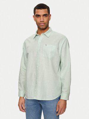Koszula męska na zimę Wrangler ze sklepu: MODIVO w kategorii: Koszule męskie - zdjęcie WP-EBWP-BKLVO-LN0_0000302747825