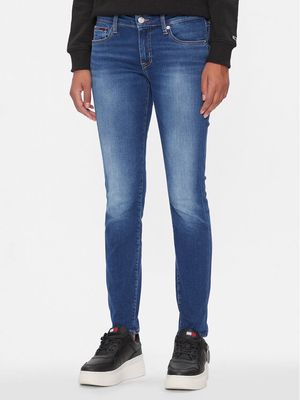 Tommy Jeans - Jeansy damskie z napisami ze sklepu: MODIVO w kategorii: Jeansy damskie - zdjęcie WP-EBWP-BKLVO-LN0_0000302800643