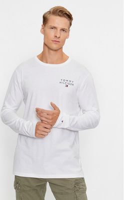 T-shirt męski bez wzorów sportowy Tommy Hilfiger ze sklepu: MODIVO w kategorii: T-shirty męskie - zdjęcie WP-EBWP-BKLVO-LN0_0000302801510