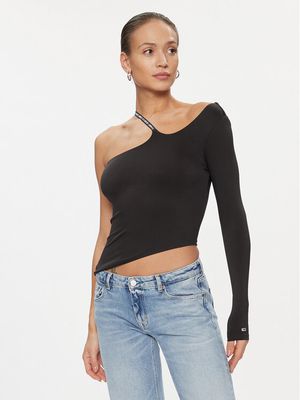 Bluzka damska na wiosnę Tommy Jeans ze sklepu: MODIVO w kategorii: Bluzki damskie - zdjęcie WP-EBWP-BKLVO-LN0_0000302806010