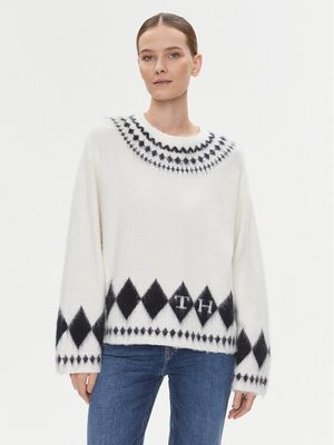 Tommy Hilfiger - Sweter damski na zimę młodzieżowy ze sklepu: MODIVO w kategorii: Swetry damskie - zdjęcie WP-EBWP-BKLVO-LN0_0000302808960