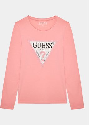 Bluzka dziewczęca letnia Guess ze sklepu: MODIVO w kategorii: Bluzki dziewczęce - zdjęcie WP-EBWP-BKLVO-LN0_0000302831975