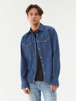 Koszula męska jesienna Pepe Jeans ze sklepu: MODIVO w kategorii: Koszule męskie - zdjęcie WP-EBWP-BKLVO-LN0_0000302838936