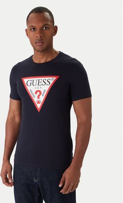 T-shirt męski na lato Guess ze sklepu: MODIVO w kategorii: T-shirty męskie - zdjęcie WP-EBWP-BKLVO-LN0_0000302842971