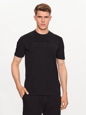 Guess - T-shirt męski młodzieżowy ze sklepu: MODIVO w kategorii: T-shirty męskie - zdjęcie WP-EBWP-BKLVO-LN0_0000302884544
