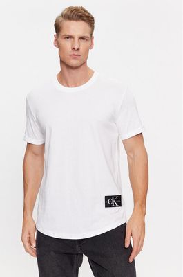 T-shirt męski na wiosnę casualowy Calvin Klein Jeans ze sklepu: MODIVO w kategorii: T-shirty męskie - zdjęcie WP-EBWP-BKLVO-LN0_0000302886050