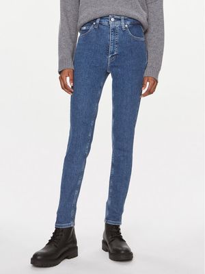 Jeansy damskie wiosenne Calvin Klein Jeans ze sklepu: MODIVO w kategorii: Jeansy damskie - zdjęcie WP-EBWP-BKLVO-LN0_0000302891900