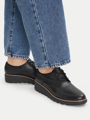 Półbuty damskie na wiosnę Clarks ze sklepu: MODIVO w kategorii: Półbuty damskie - zdjęcie WP-EBWP-BKLVO-LN0_0000302915309