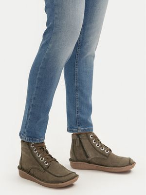 Botki jesienne Clarks ze sklepu: MODIVO w kategorii: Botki - zdjęcie WP-EBWP-BKLVO-LN0_0000302932887