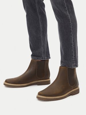 Clarks - Buty zimowe męskie na lato ze sklepu: MODIVO w kategorii: Buty zimowe męskie - zdjęcie WP-EBWP-BKLVO-LN0_0000302933617