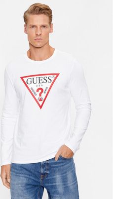 T-shirt męski na wiosnę Guess ze sklepu: MODIVO w kategorii: T-shirty męskie - zdjęcie WP-EBWP-BKLVO-LN0_0000302976652