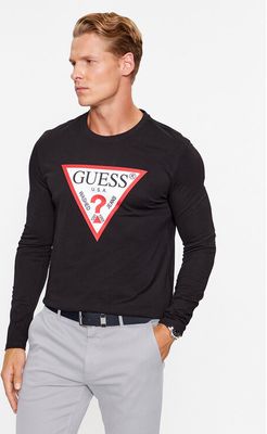 T-shirt męski jesienny Guess ze sklepu: MODIVO w kategorii: T-shirty męskie - zdjęcie WP-EBWP-BKLVO-LN0_0000302976751