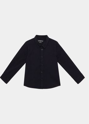 Koszula chłopięca casual bez wzorów Guess ze sklepu: MODIVO w kategorii: Koszule chłopięce - zdjęcie WP-EBWP-BKLVO-LN0_0000302992195