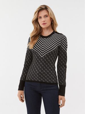 Sweter damski jesienny Guess ze sklepu: MODIVO w kategorii: Swetry damskie - zdjęcie WP-EBWP-BKLVO-LN0_0000303021511