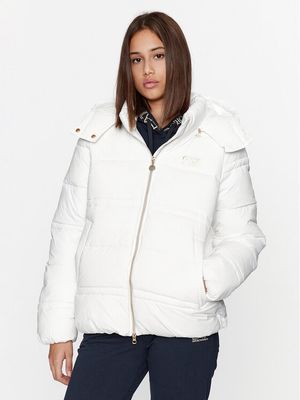 Kurtka damska zimowa EA7 Emporio Armani ze sklepu: MODIVO w kategorii: Kurtki damskie - zdjęcie WP-EBWP-BKLVO-LN0_0000303076757