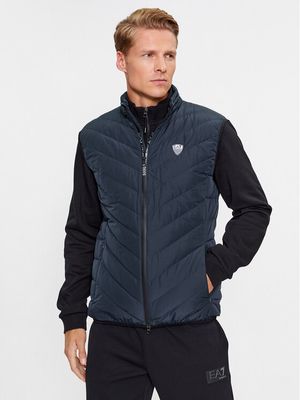 Kamizelka męska jesienna EA7 Emporio Armani ze sklepu: MODIVO w kategorii: Kamizelki męskie - zdjęcie WP-EBWP-BKLVO-LN0_0000303085131