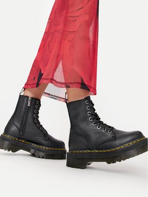 Workery damskie jesienne Dr Martens ze sklepu: MODIVO w kategorii: Workery damskie - zdjęcie WP-EBWP-BKLVO-LN0_0000303103378