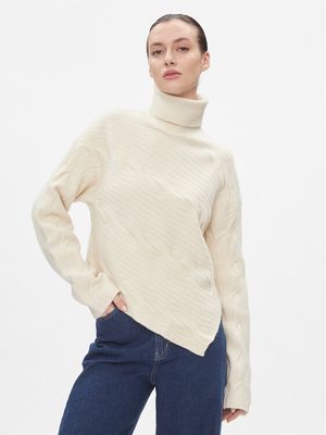 Sweter damski zimowy Calvin Klein ze sklepu: MODIVO w kategorii: Swetry damskie - zdjęcie WP-EBWP-BKLVO-LN0_0000303106157