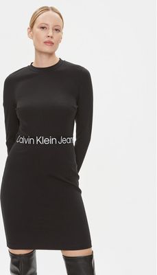 Sukienka jesienna Calvin Klein Jeans ze sklepu: MODIVO w kategorii: Sukienki - zdjęcie WP-EBWP-BKLVO-LN0_0000303112592