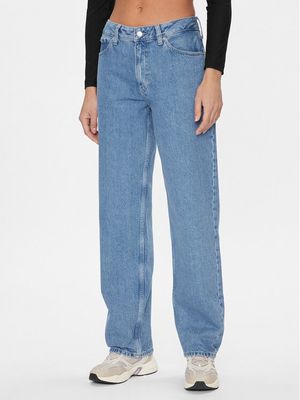 Calvin Klein Jeans - Jeansy damskie na lato ze sklepu: MODIVO w kategorii: Jeansy damskie - zdjęcie WP-EBWP-BKLVO-LN0_0000303113926