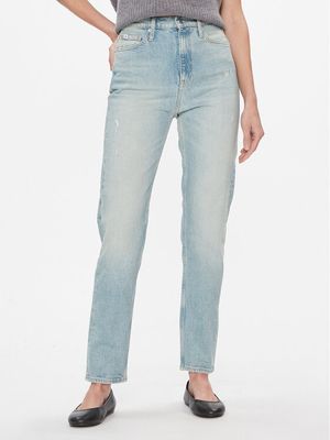 Jeansy damskie letnie Calvin Klein Jeans ze sklepu: MODIVO w kategorii: Jeansy damskie - zdjęcie WP-EBWP-BKLVO-LN0_0000303114510