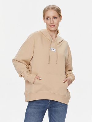 Bluza damska zimowa Calvin Klein Jeans ze sklepu: MODIVO w kategorii: Bluzy damskie - zdjęcie WP-EBWP-BKLVO-LN0_0000303115418