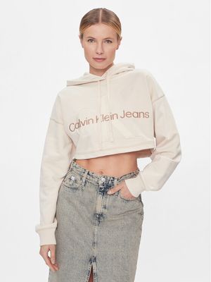 Bluza damska jesienna Calvin Klein Jeans ze sklepu: MODIVO w kategorii: Bluzy damskie - zdjęcie WP-EBWP-BKLVO-LN0_0000303115463