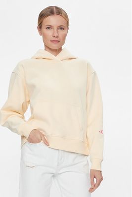 Calvin Klein Jeans - Bluza damska młodzieżowa ze sklepu: MODIVO w kategorii: Bluzy damskie - zdjęcie WP-EBWP-BKLVO-LN0_0000303115531