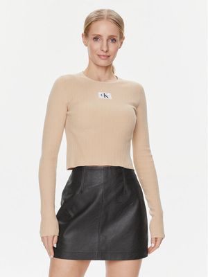 Sweter damski na zimę Calvin Klein Jeans ze sklepu: MODIVO w kategorii: Swetry damskie - zdjęcie WP-EBWP-BKLVO-LN0_0000303121303