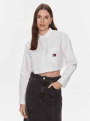 Koszula damska zimowa Tommy Jeans ze sklepu: MODIVO w kategorii: Koszule damskie - zdjęcie WP-EBWP-BKLVO-LN0_0000303124137