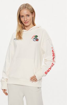 Bluza damska na wiosnę Tommy Jeans ze sklepu: MODIVO w kategorii: Bluzy damskie - zdjęcie WP-EBWP-BKLVO-LN0_0000303124311