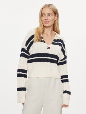 Sweter damski Tommy Jeans ze sklepu: MODIVO w kategorii: Swetry damskie - zdjęcie WP-EBWP-BKLVO-LN0_0000303126223