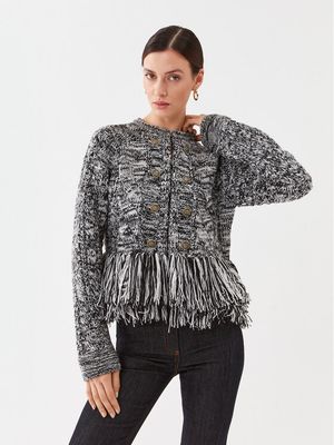 Sweter damski wiosenny Twinset ze sklepu: MODIVO w kategorii: Swetry damskie - zdjęcie WP-EBWP-BKLVO-LN0_0000303141905